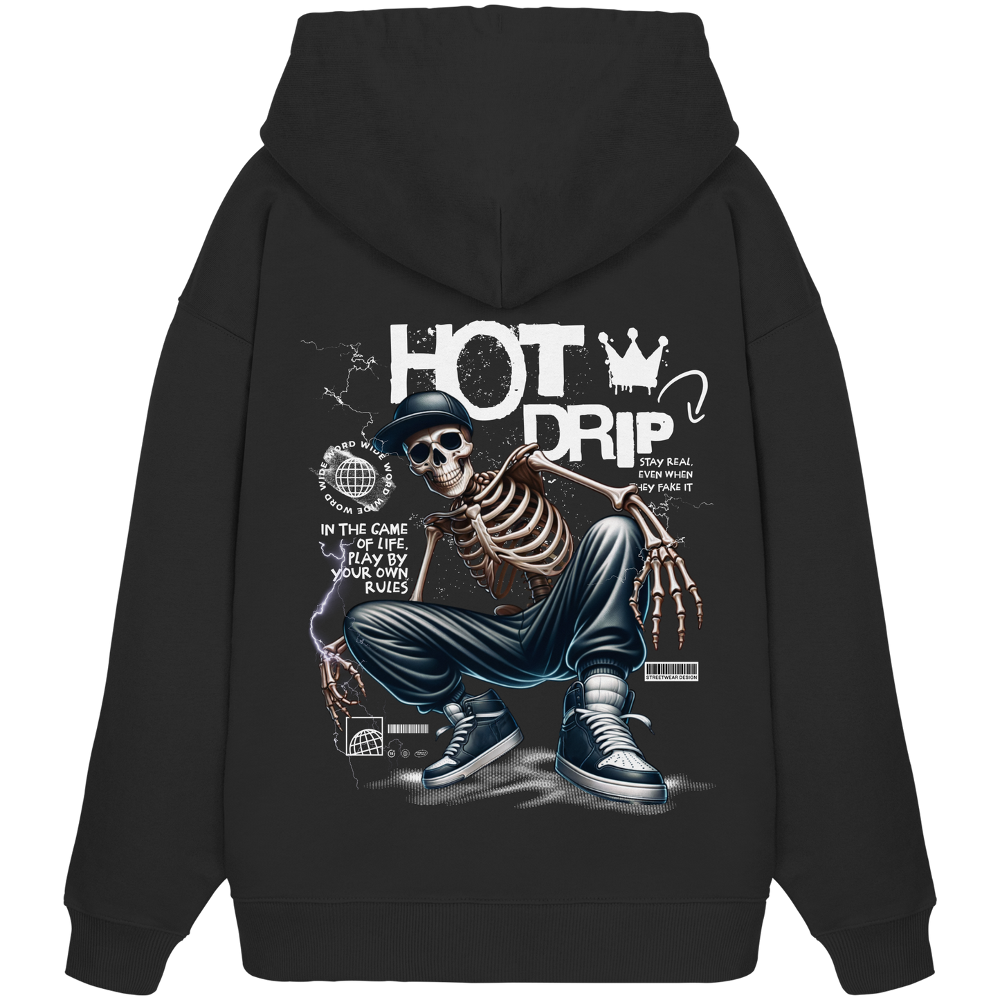 Streetwear - Premium 350g/m² Oversize Hoodie