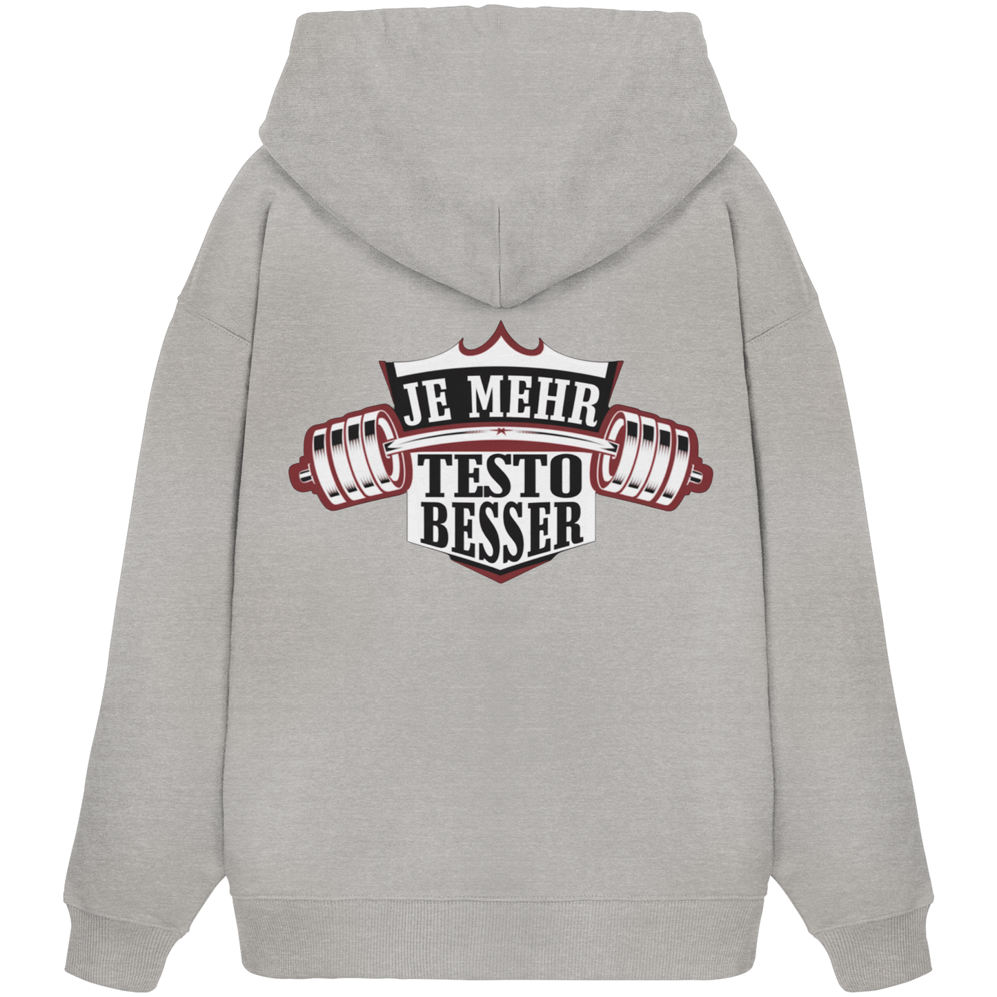 Fitness Je Mehr - Premium 350 g/m² Oversize Hoodie