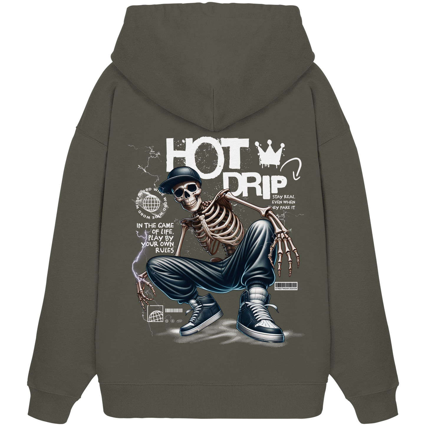 Streetwear - Premium 350g/m² Oversize Hoodie