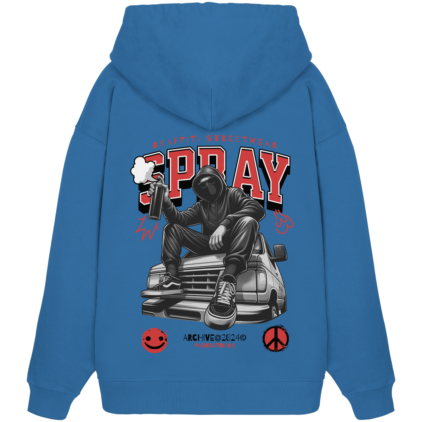 Streetwear - Premium 350g/m² Oversize Hoodie