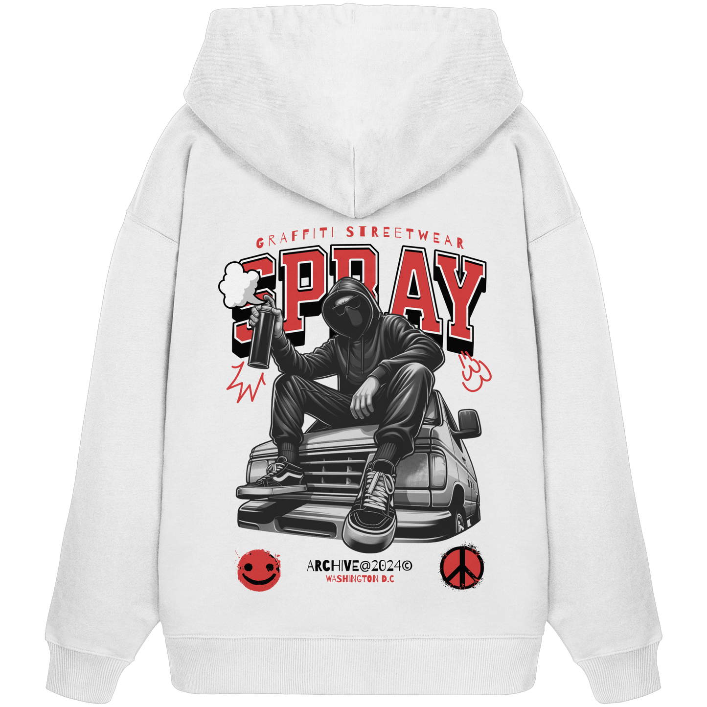 Streetwear - Premium 350g/m² Oversize Hoodie