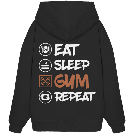 Fitness EAT - Premium 350g/m² Oversize Hoodie