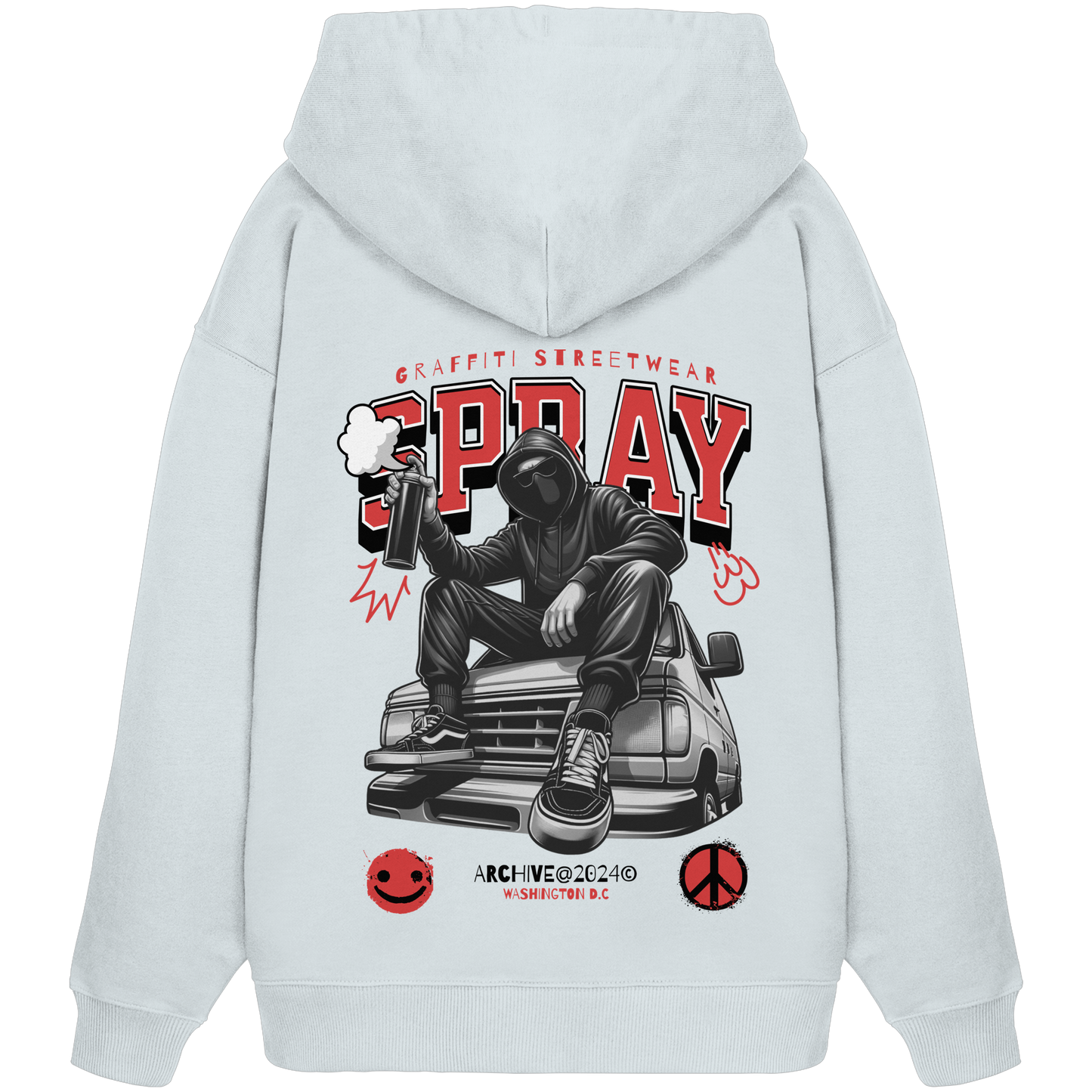Streetwear - Premium 350g/m² Oversize Hoodie
