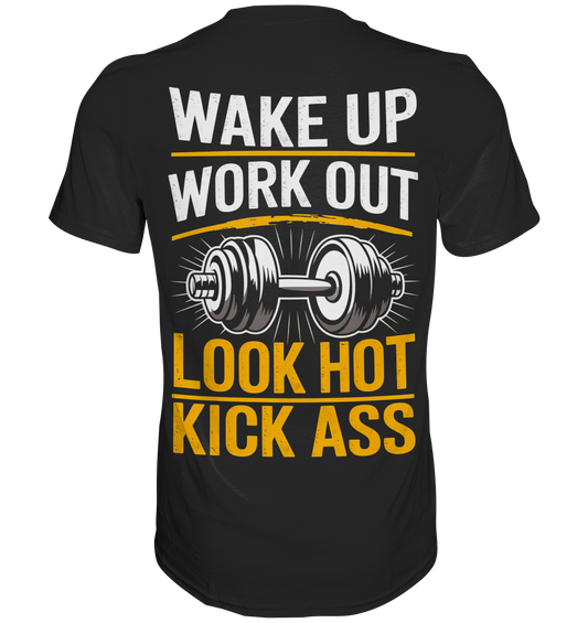 Fitness  - Premium Shirt Wake UP