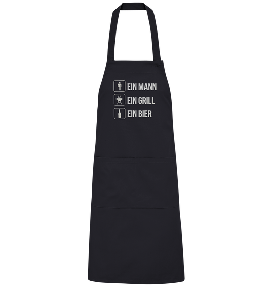 Grillschürze Ein Mann - Organic Grillschürze
