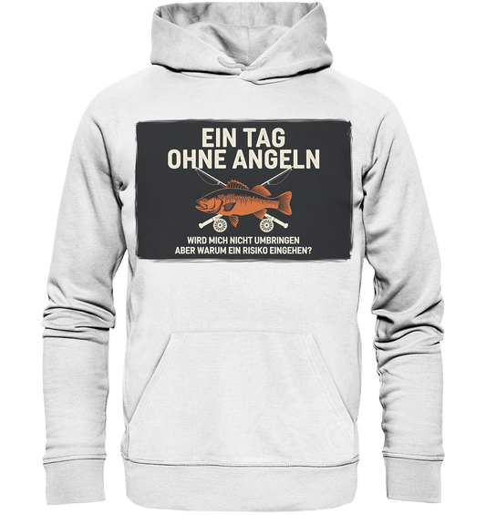 Angeln Ein Tag - Premium 350g/m² Hoodie