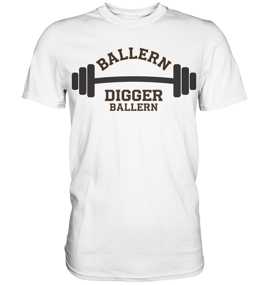 Fitness Ballern - Premium Shirt